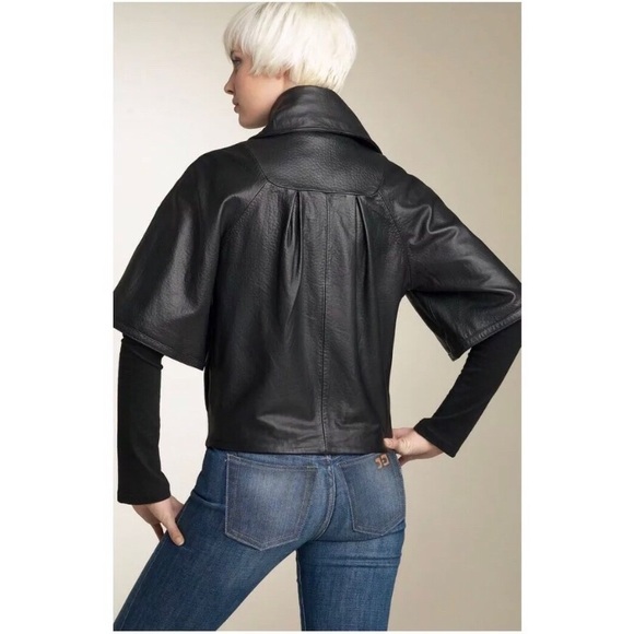 Sheri Bodell 100% Lamb Leather Jacket - Picture 2 of 4